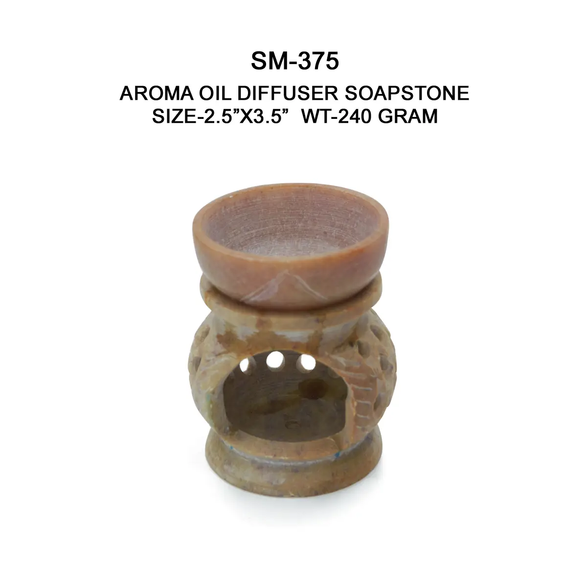 AROMA OIL DIFFUSER SOAPSTONE